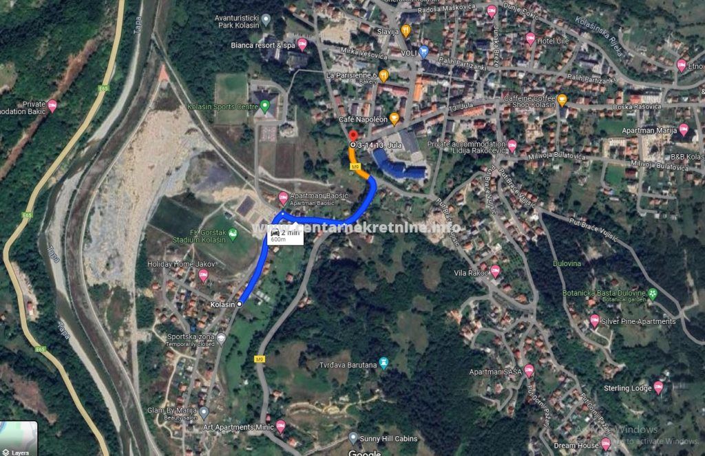 For sale, plot of land 2.775m2, Kolasin